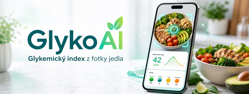 GlykoAI — ukážka rozhrania aplikácie
